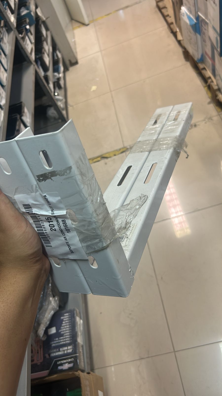 SUPORTE AR CONDICIONADO SPLIT CHAPA 600 MM